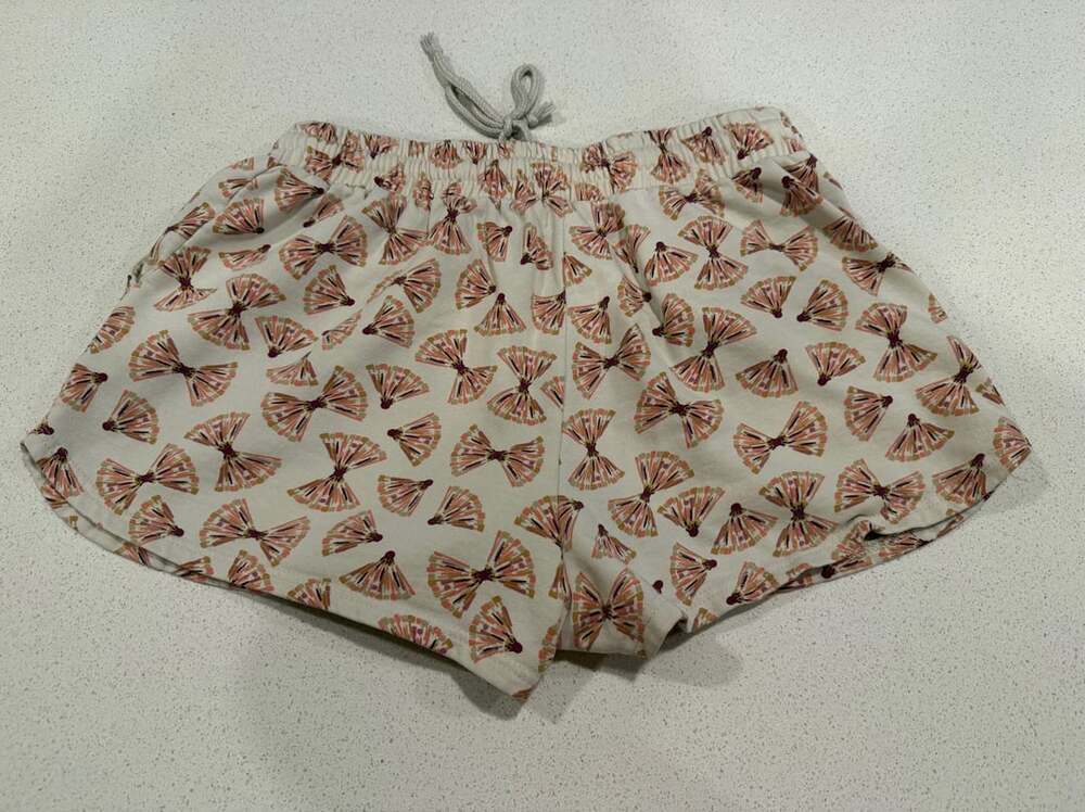 DIP Dreamfully Leisurewear Bow Print Lounge Shorts Women’s Large Pajama Shorts
